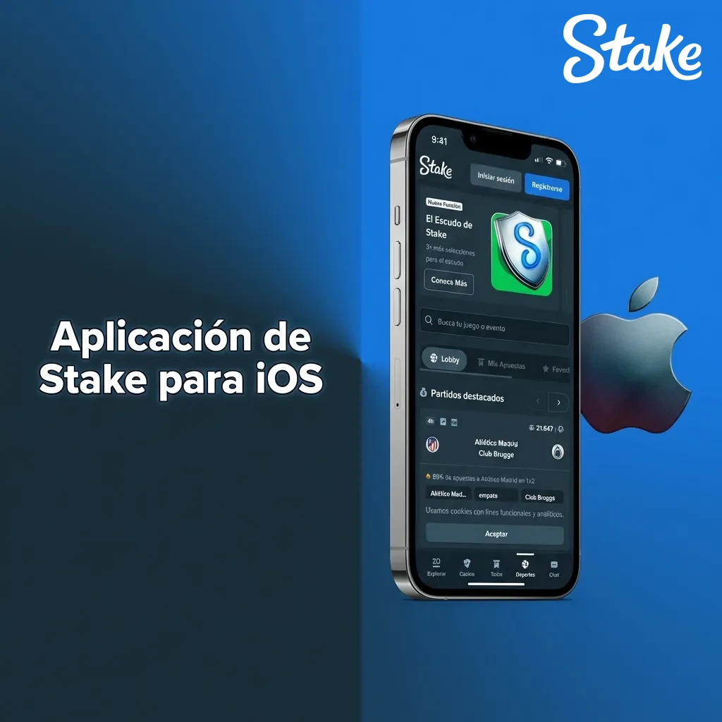 Pasos para descargar e instalar la aplicación Stake en dispositivos iOS desde la App Store de Apple