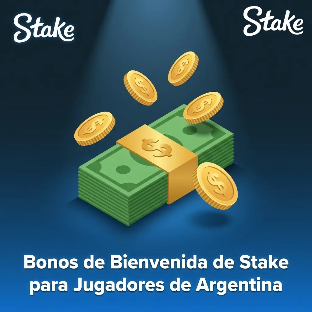 Bono de bienvenida Stake Argentina: 200% hasta 3.000.000 ARS en primer depósito con requisitos de apuesta